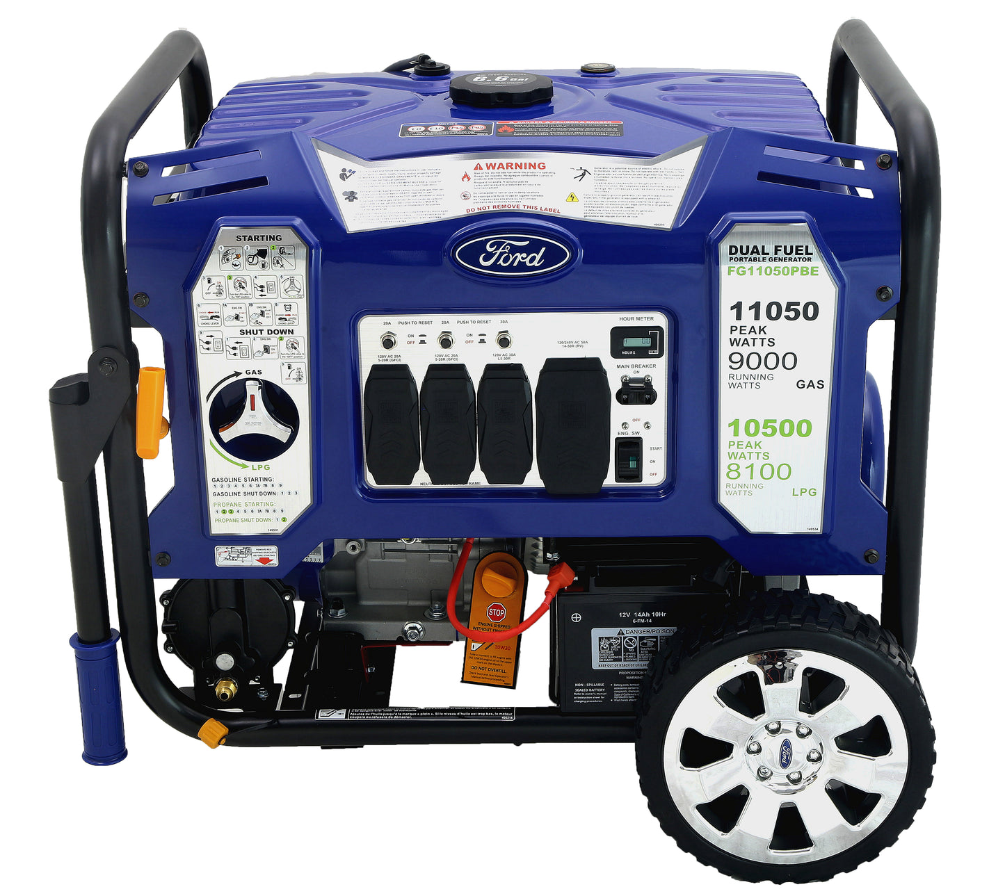 Ford 11050W Dual Fuel Generator