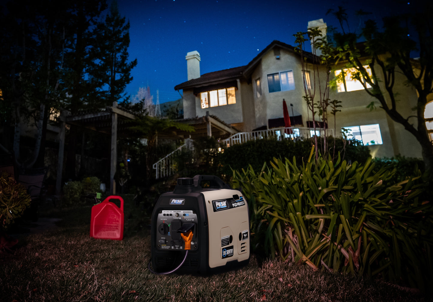 4000W Gas Powered Inverter Generator with CO Sentry