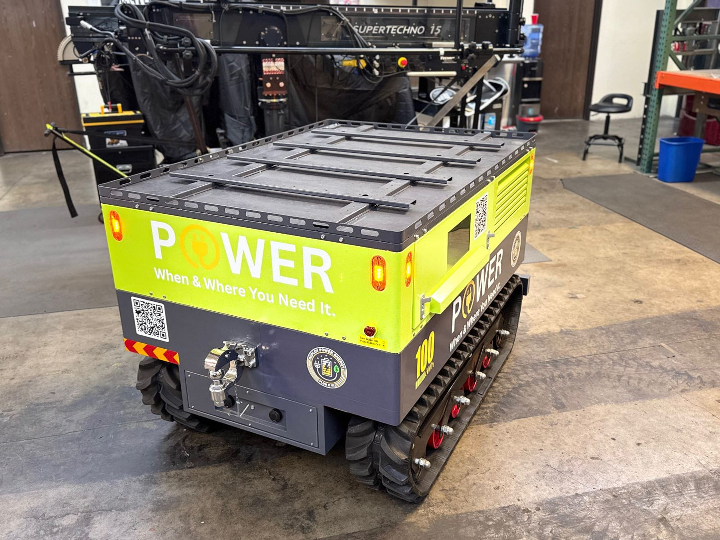 Mobile Power Tank - 18kW/94kWh Unit