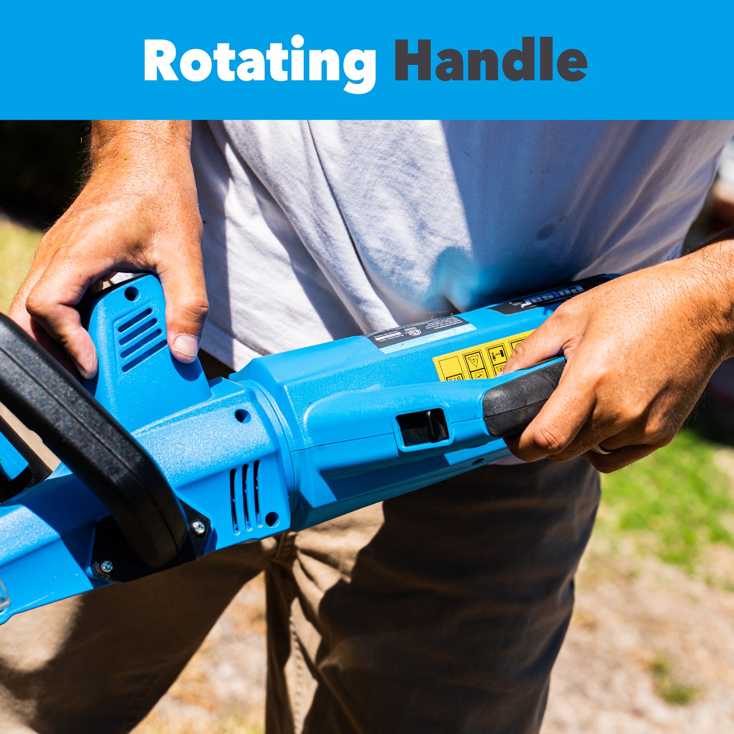 40V Cordless Lithium Battery Hedge Trimmer
