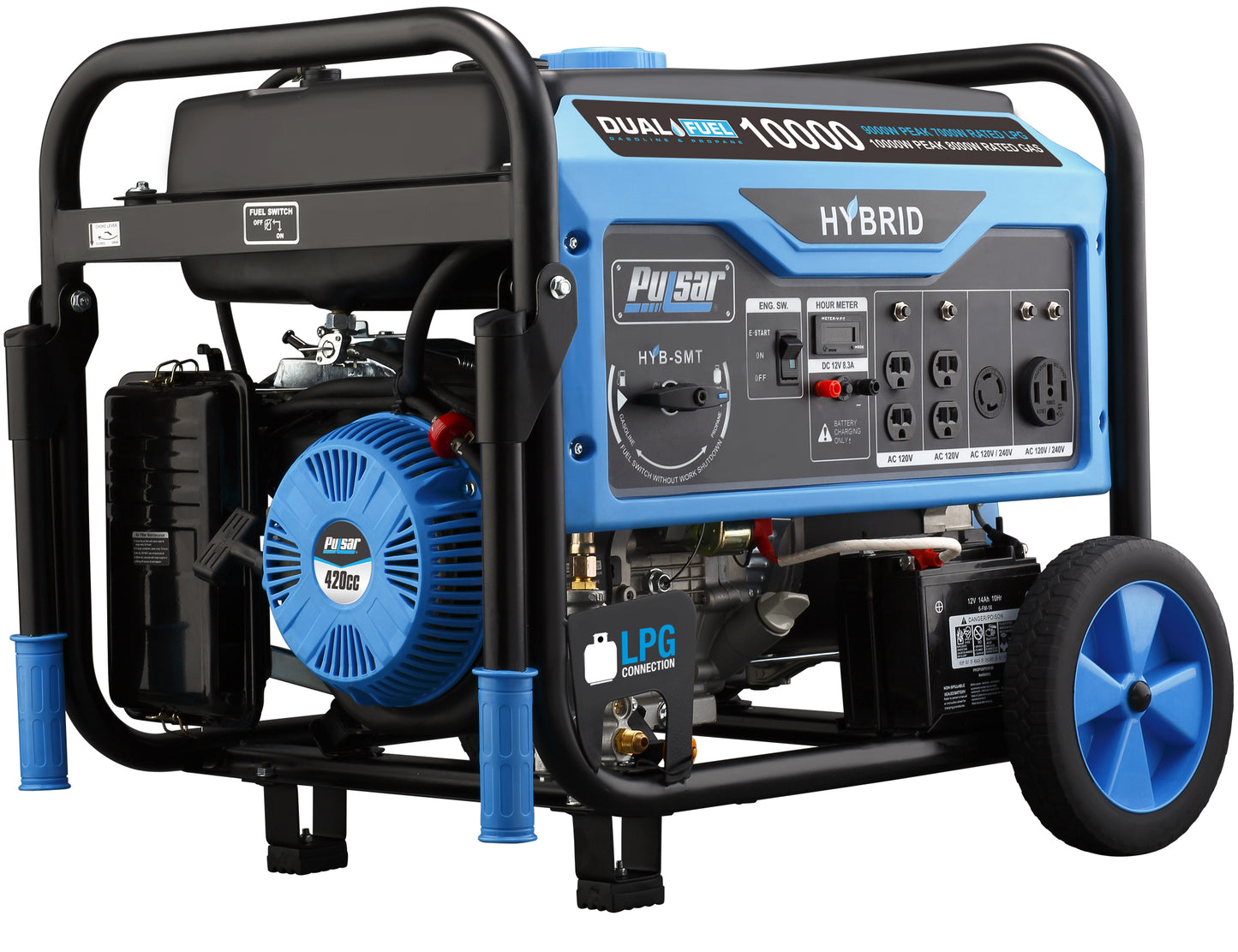 10000W Dual Fuel Generator