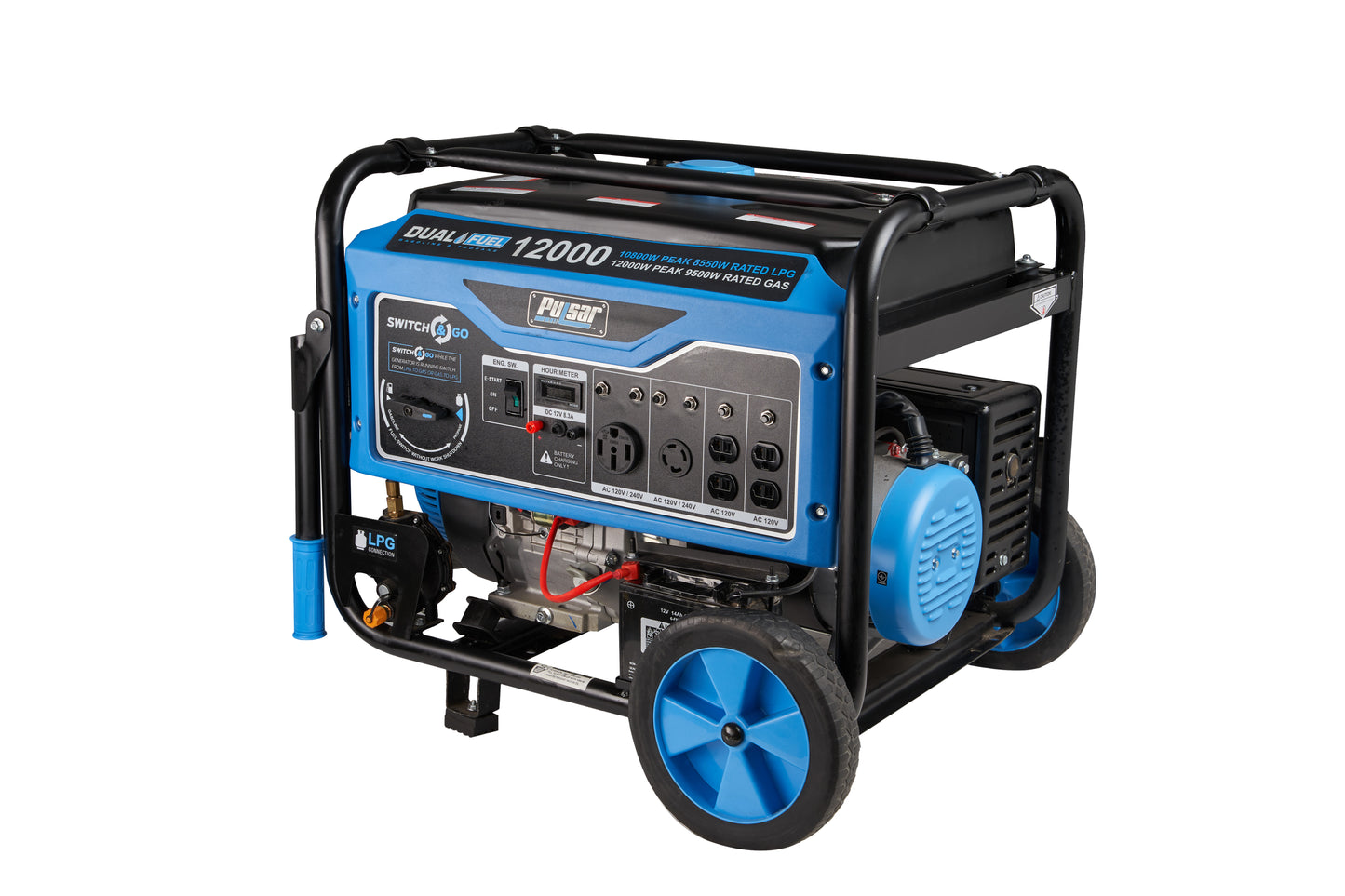 12000W Dual Fuel Generator