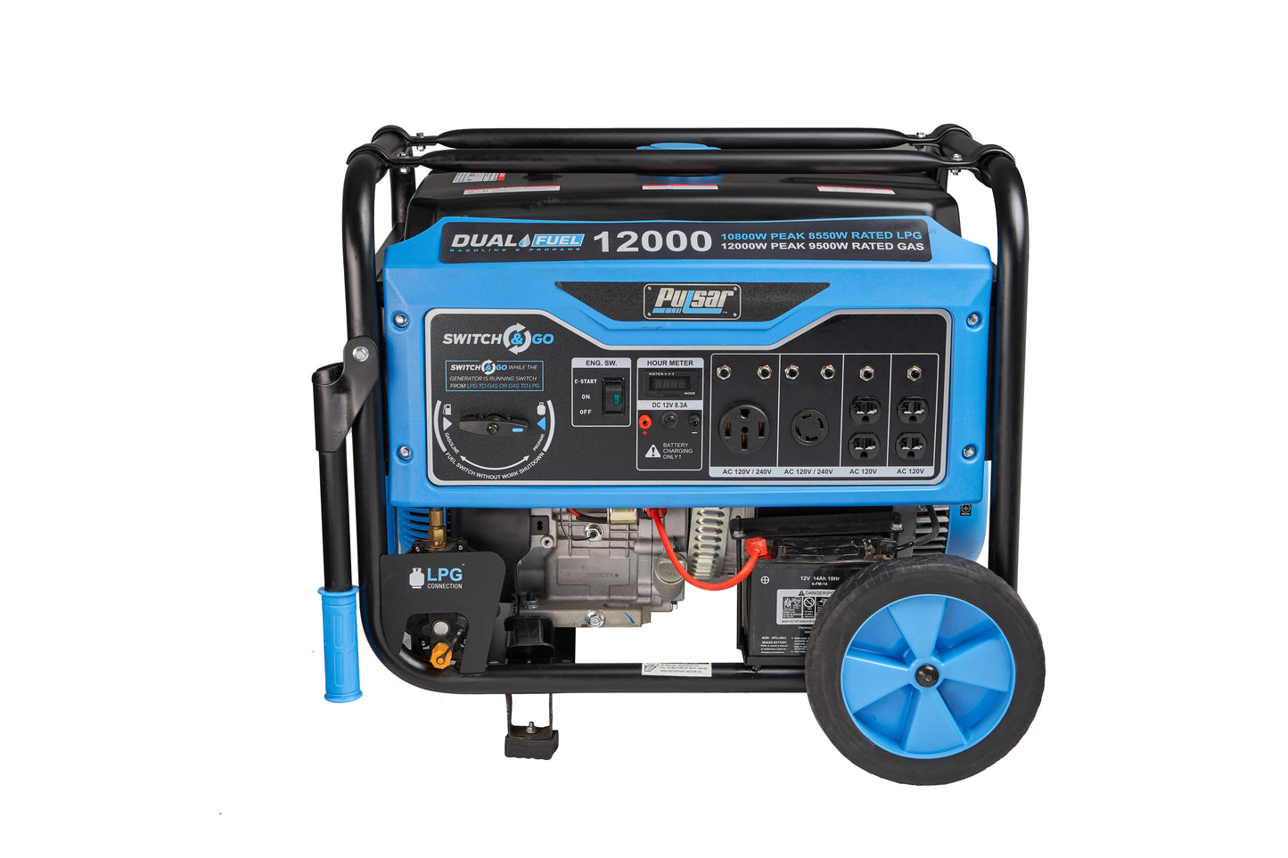 12000W Dual Fuel Generator