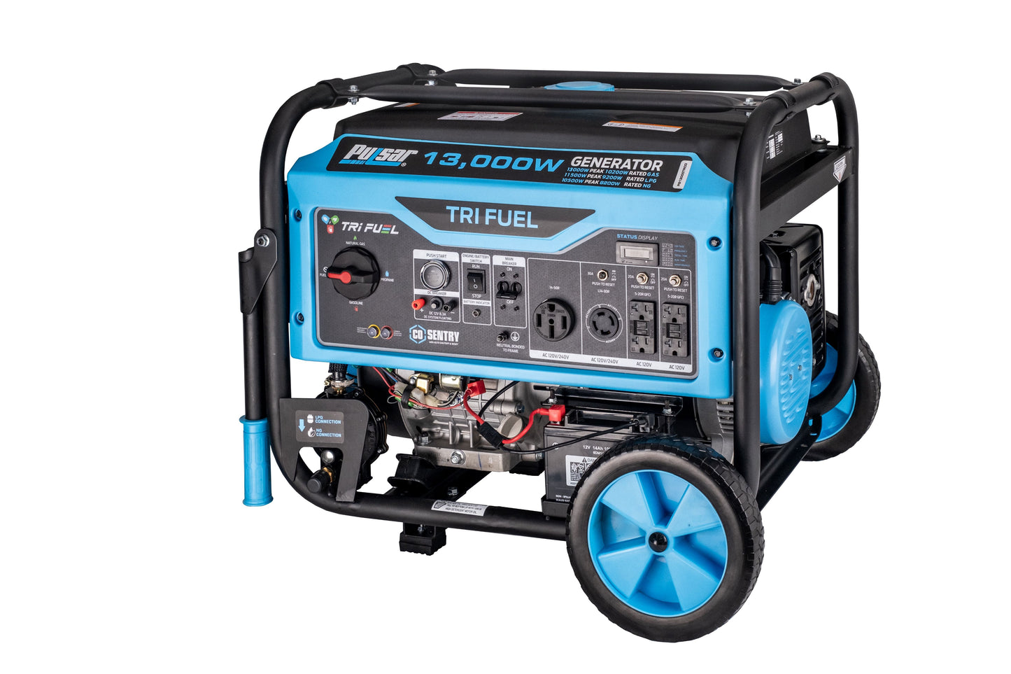 13000W Tri Fuel Generator with CO Sentry