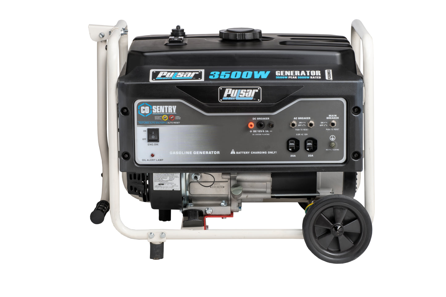 3500W Gas Powered Generator with CO Sentry