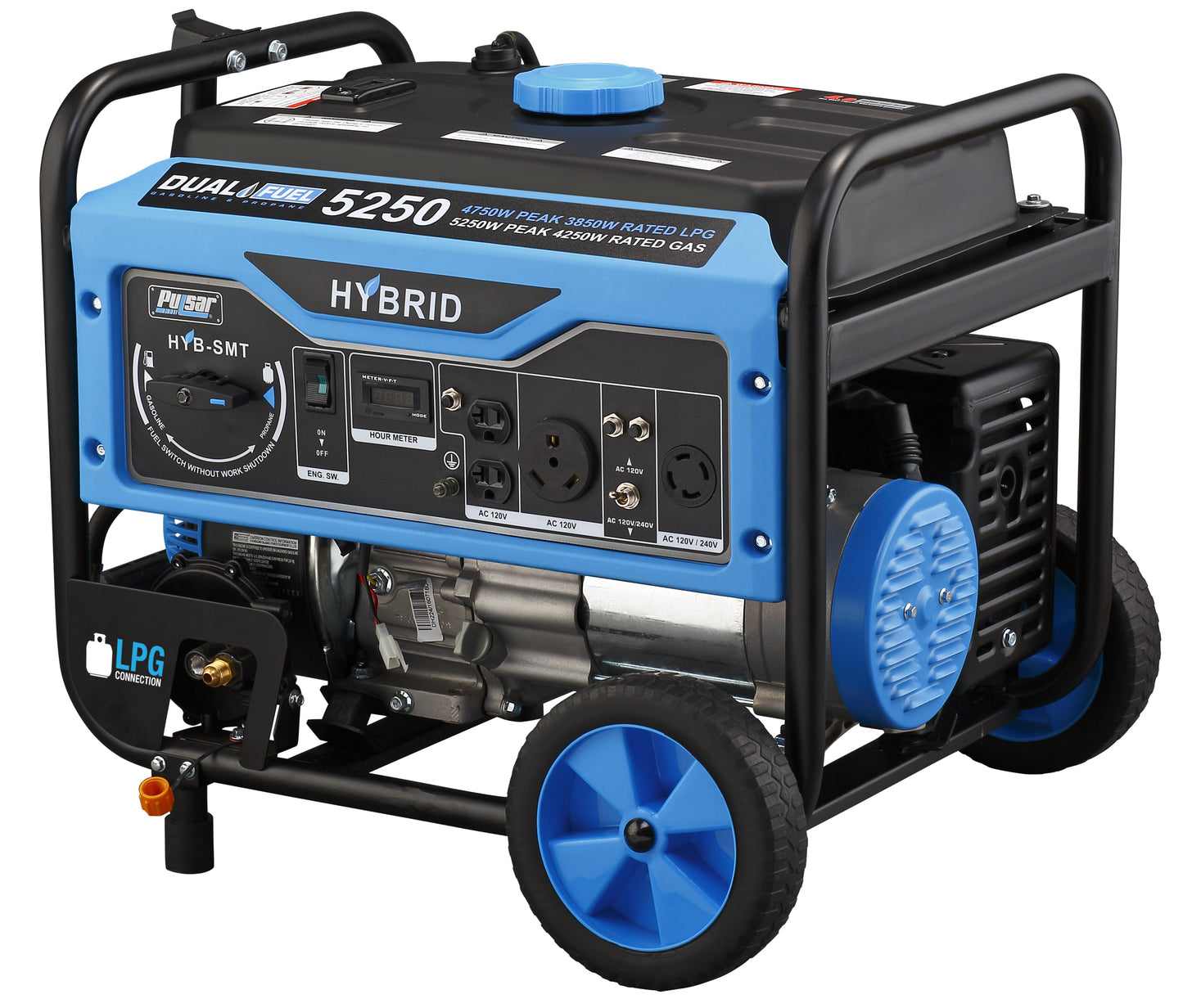 5250W Dual Fuel Generator