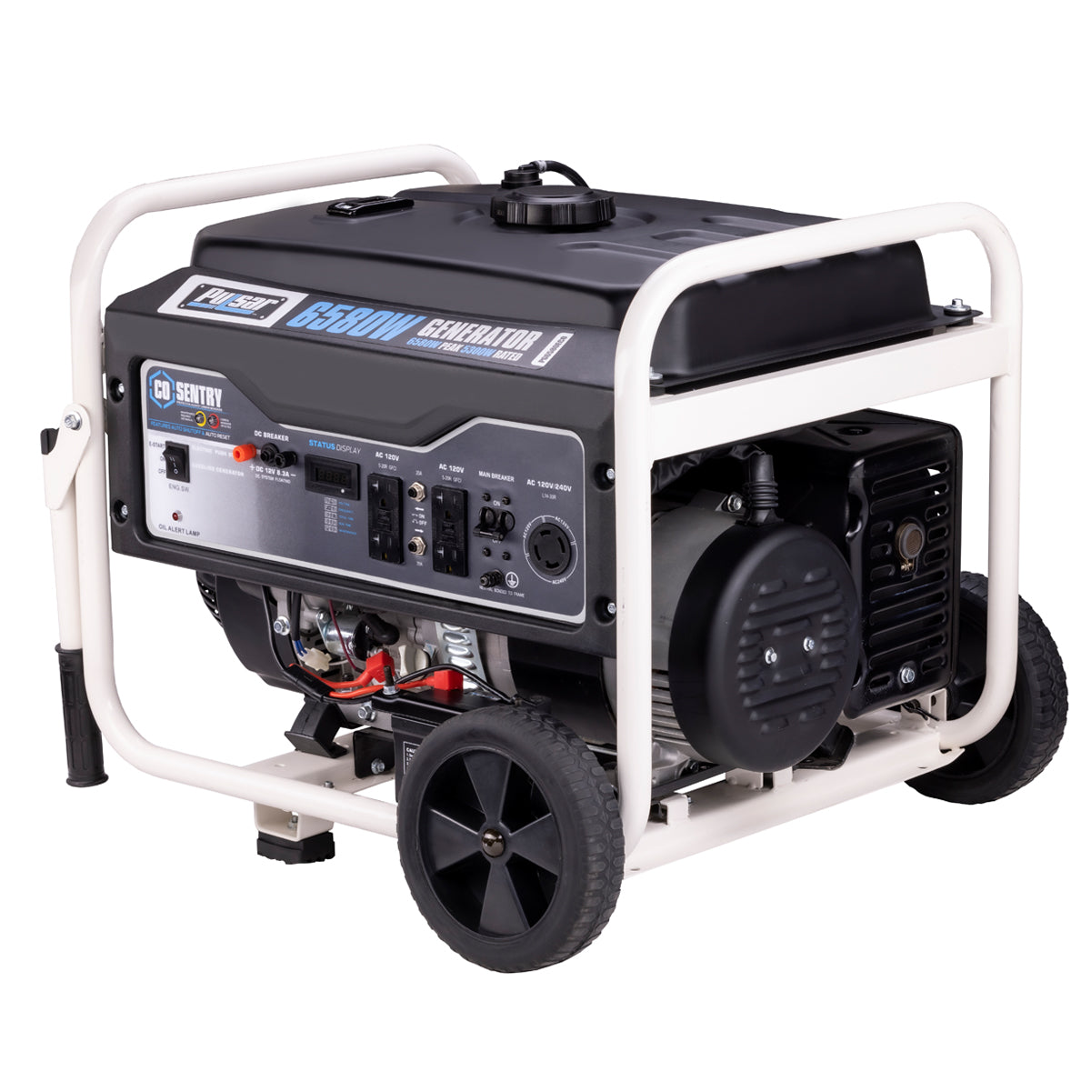 6580W Gas Powered Generator with CO Sentry