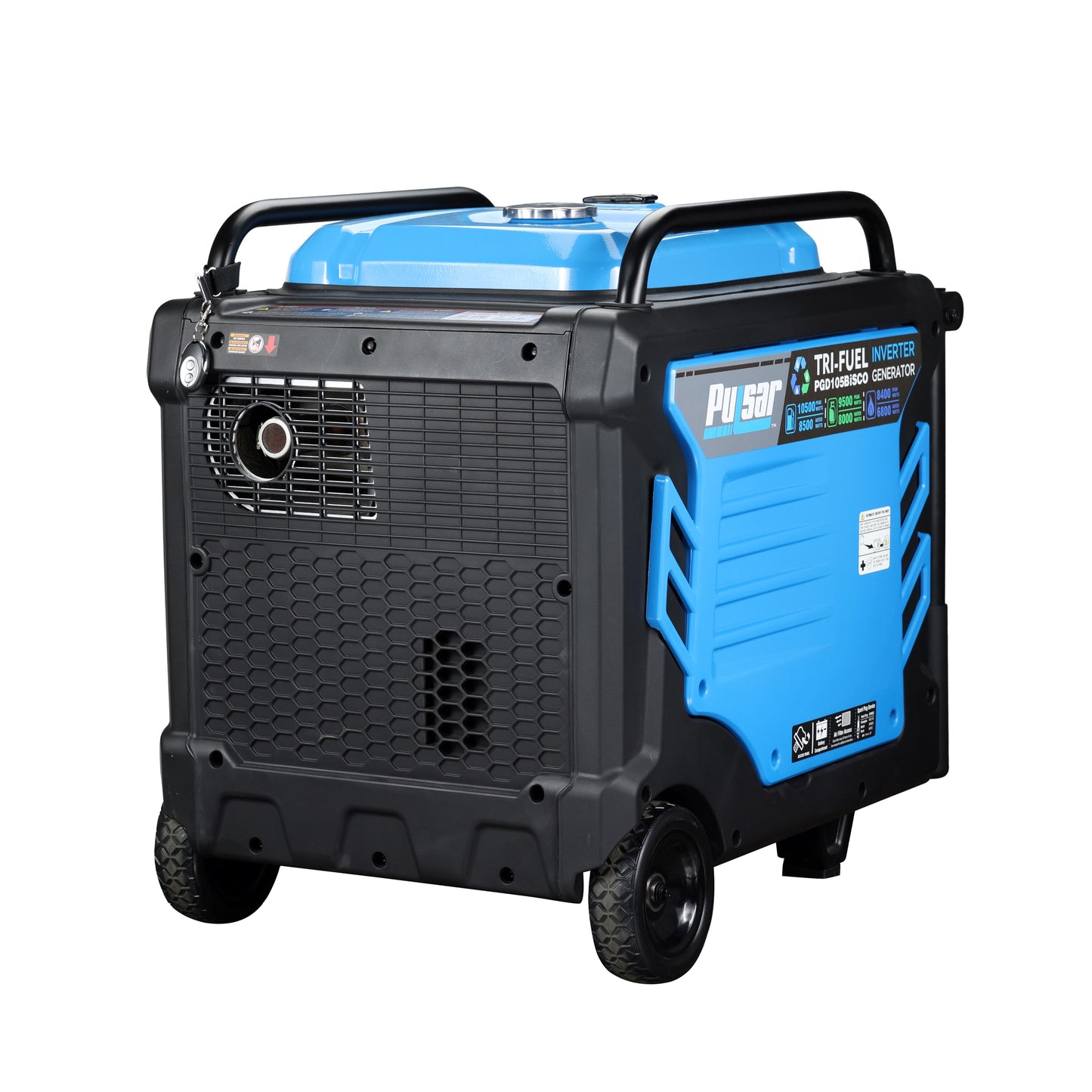 10500W Dual Fuel Inverter Generator with CO Sentry