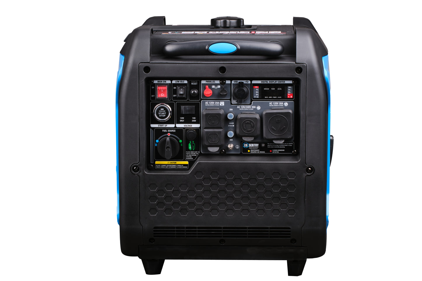7250W Dual Fuel Inverter Generator with CO Sentry