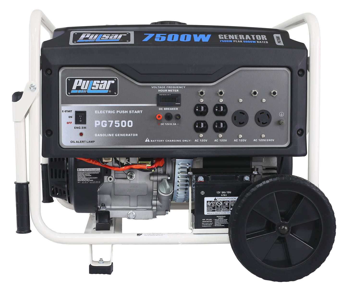 7500W Gas Powered Generator