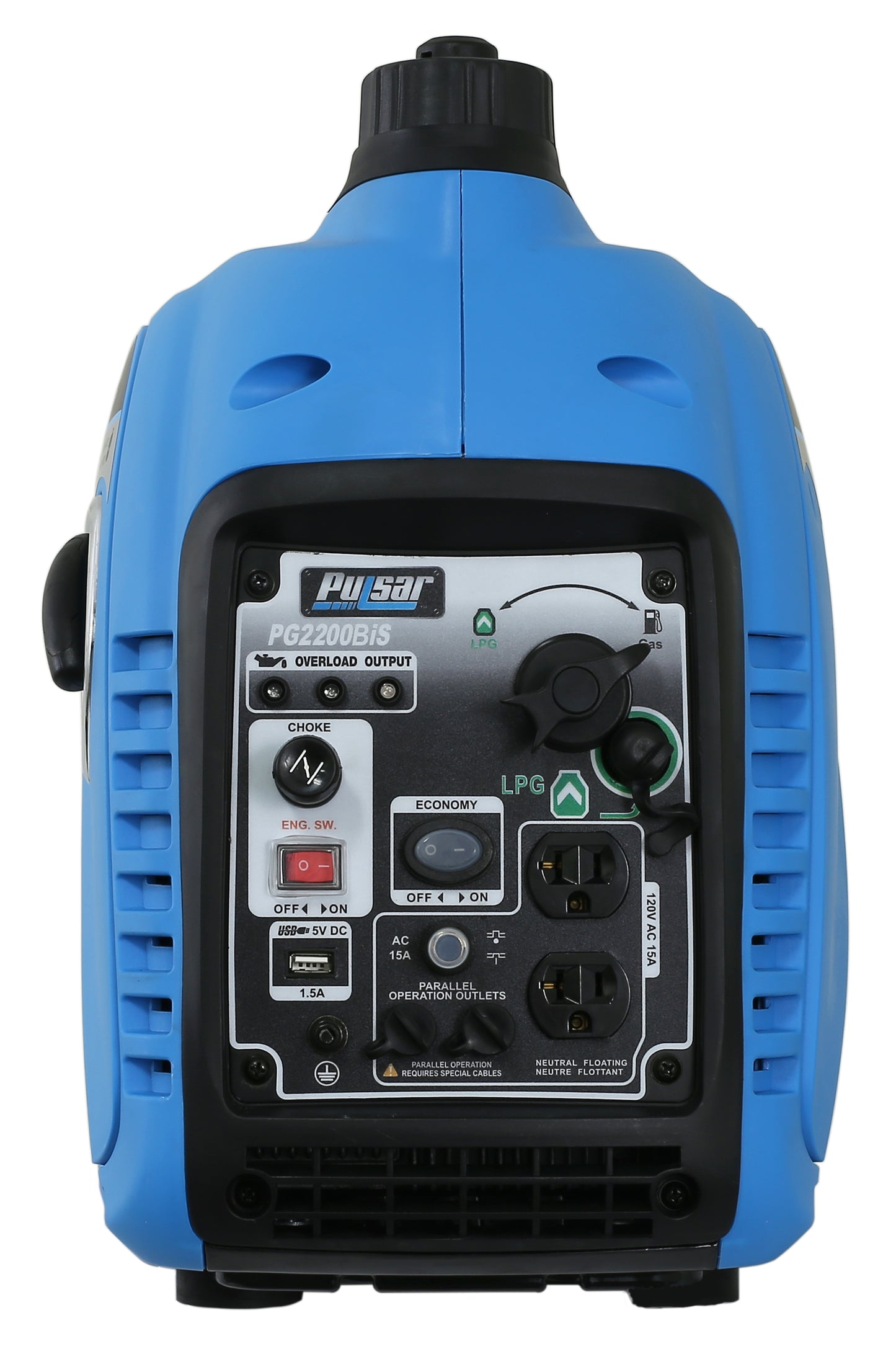 2200W Dual Fuel Inverter Generator