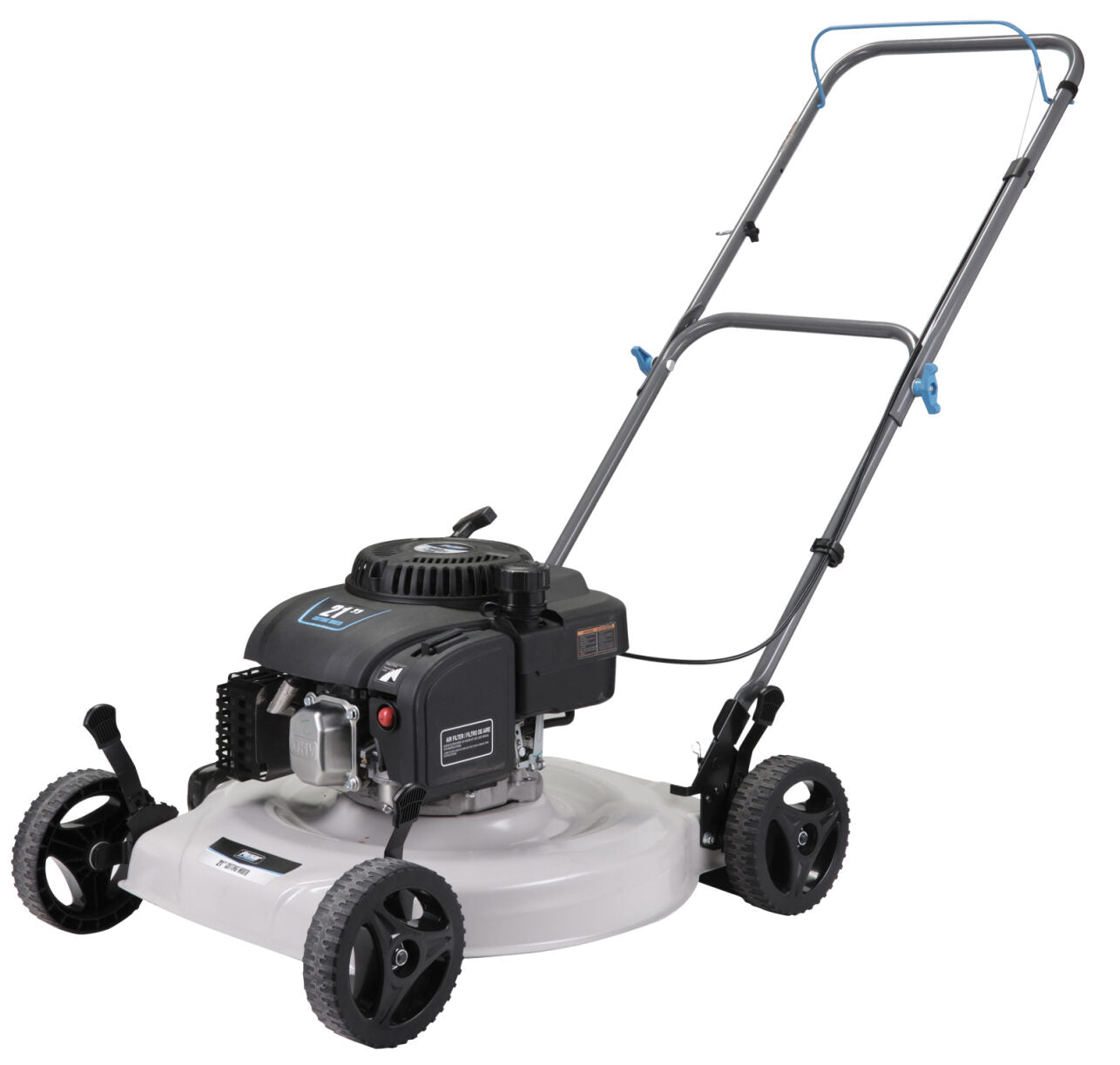 21in Walk Behind Side Discharge Push Mower