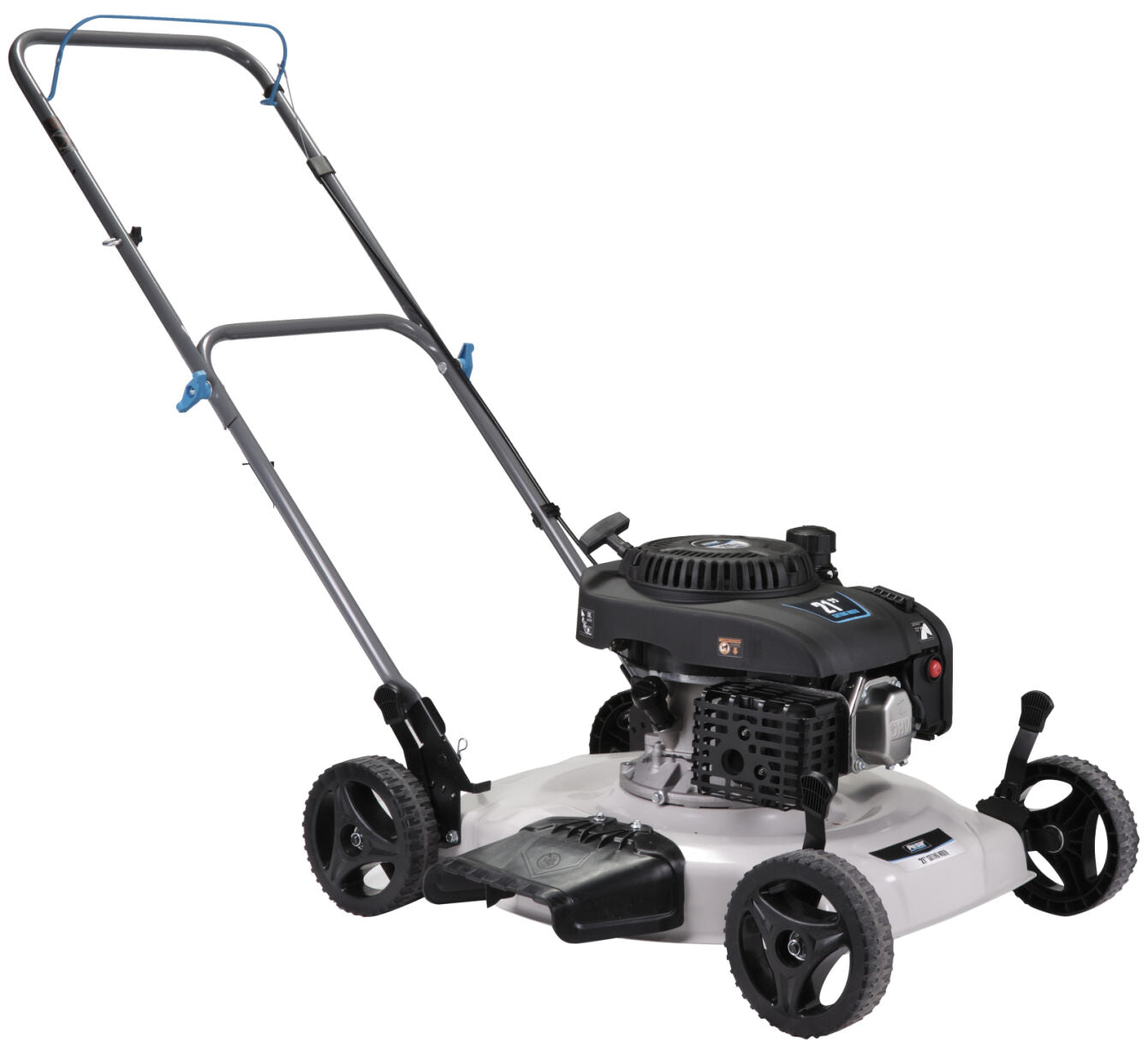 21in Walk Behind Side Discharge Push Mower