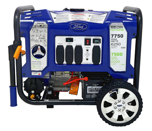Ford 7750W Dual Fuel Generator