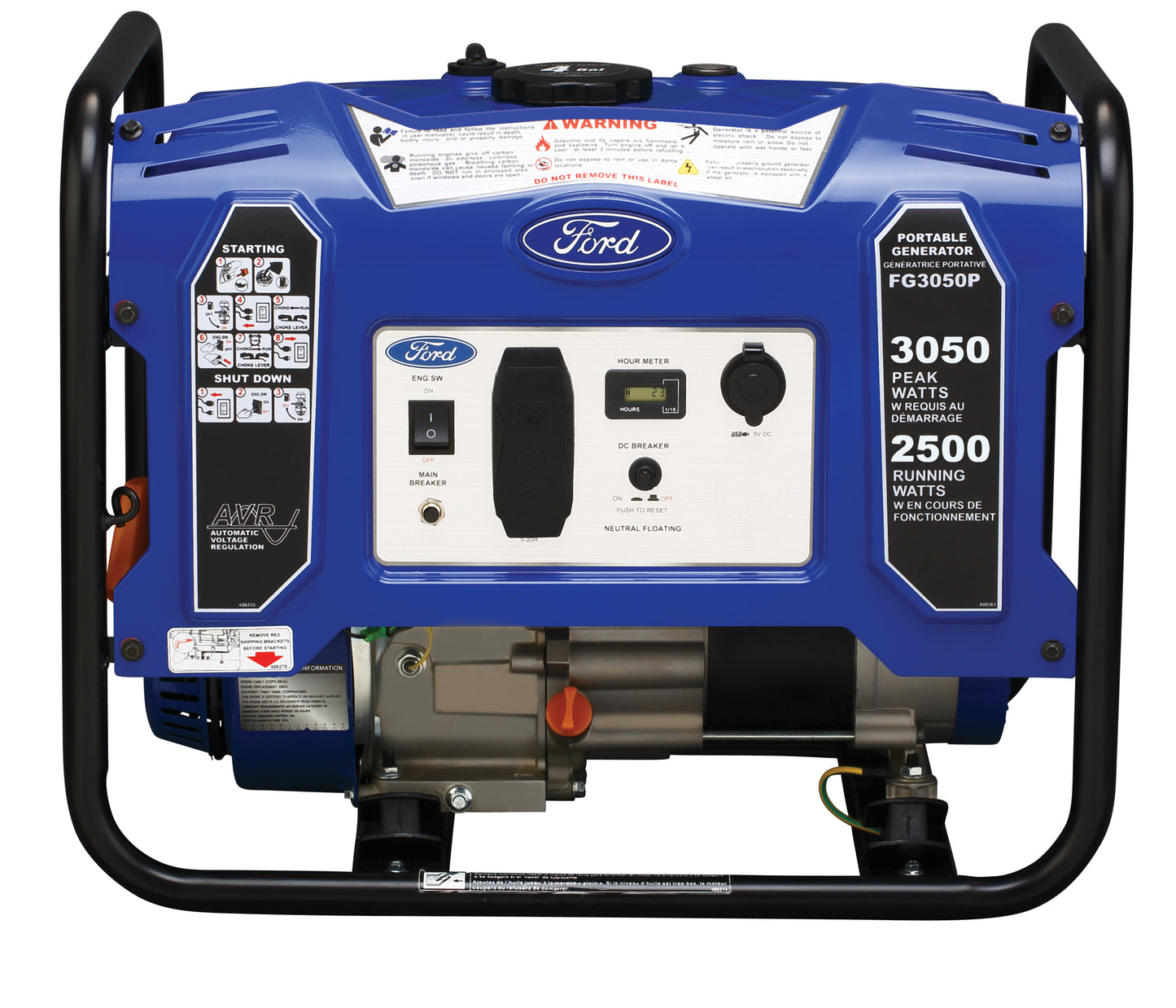 Ford 3050W Gasoline Powered Generator
