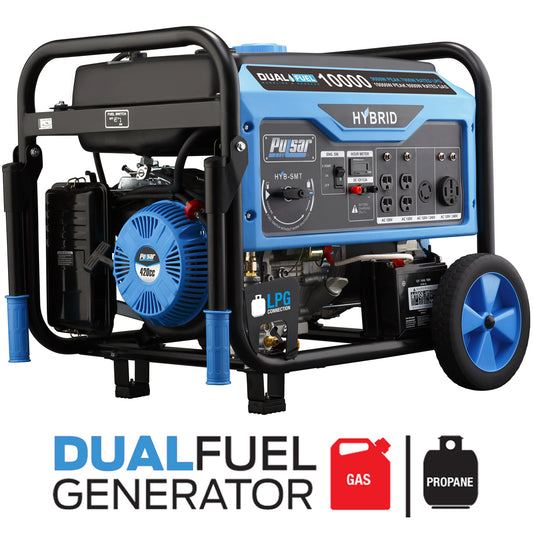 10000W Dual Fuel Generator