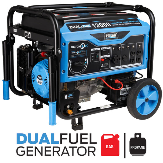 12000W Dual Fuel Generator