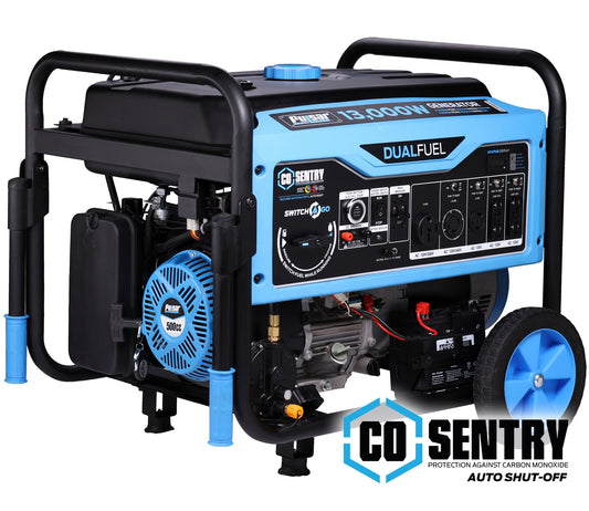 13000W Dual Fuel Generator with CO Sentry