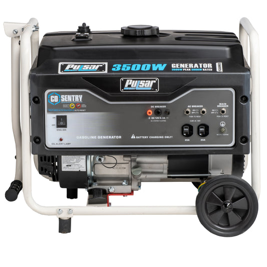 Pulsar - 3500W Gas Powered Generator with CO Sentry