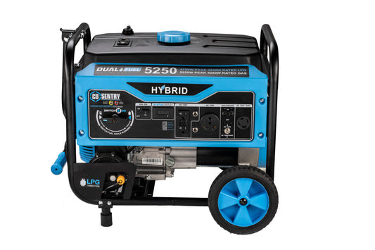 5250W Dual Fuel Generator with CO Sentry