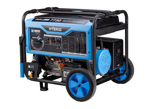 7750W Dual Fuel Generator with CO Sentry