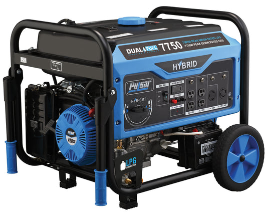 7750W Dual Fuel Generator