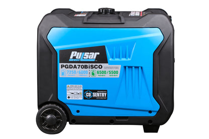 7250W Dual Fuel Inverter Generator with CO Sentry
