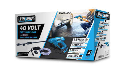 520 PSI 40V Cordless Pressure Washer