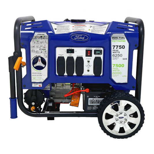 Ford - 7750W Dual Fuel Generator