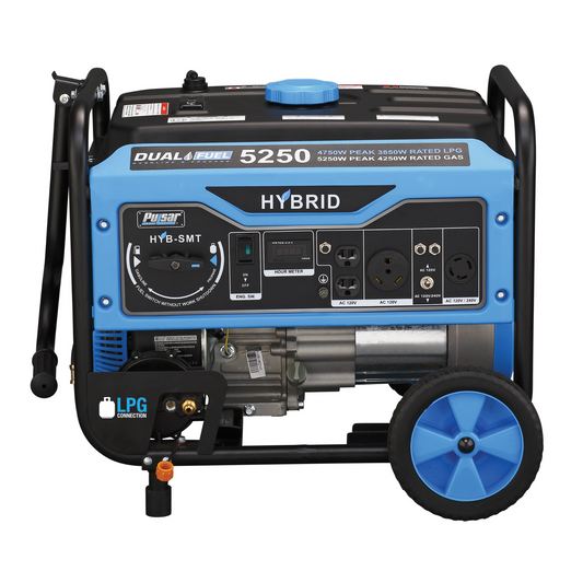 Pulsar - 5250W Dual Fuel Generator