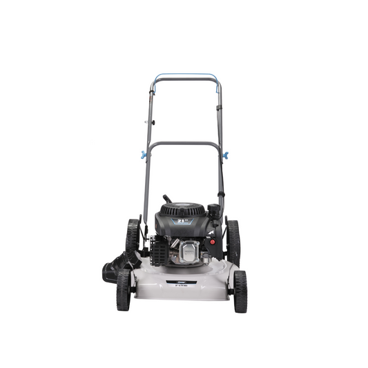21in Big Wheel Walk Behind Push Mower with Side Discharge & Mulching