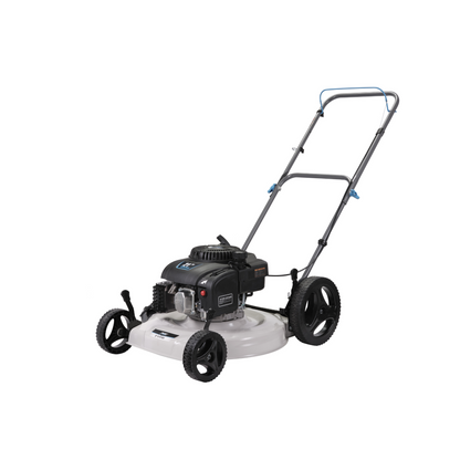 21in Big Wheel Walk Behind Push Mower with Side Discharge & Mulching