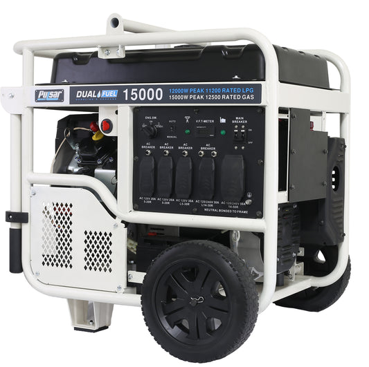 15000W Dual Fuel Generator
