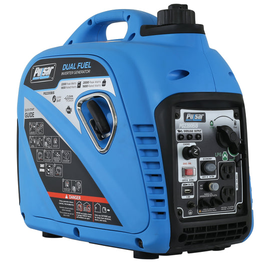 2200W Dual Fuel Inverter Generator